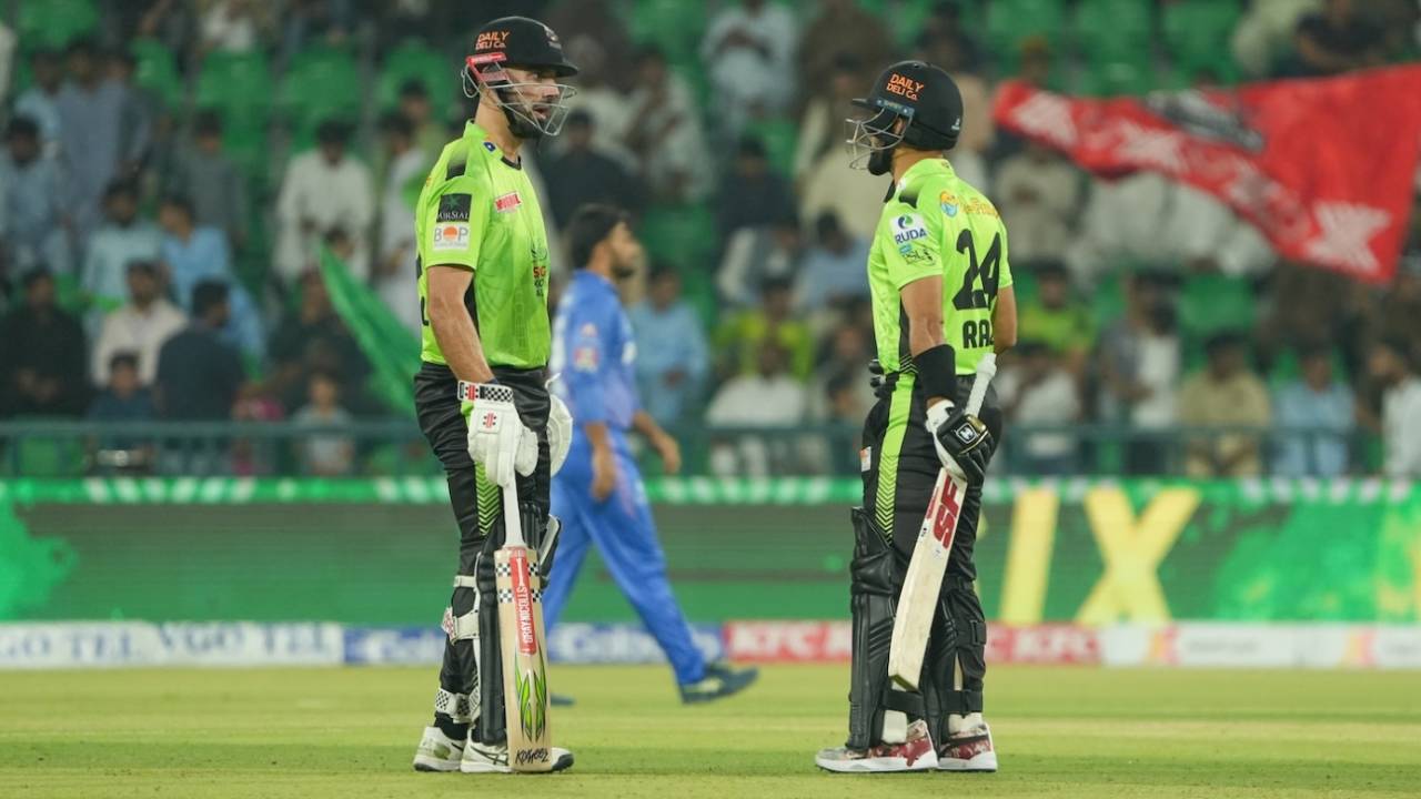 Daryl Mitchell and Sikandar Raza put together a stunning partnership, Multan Sultans vs Lahore Qalandars, PSL 2025, Lahore, April 26, 2025