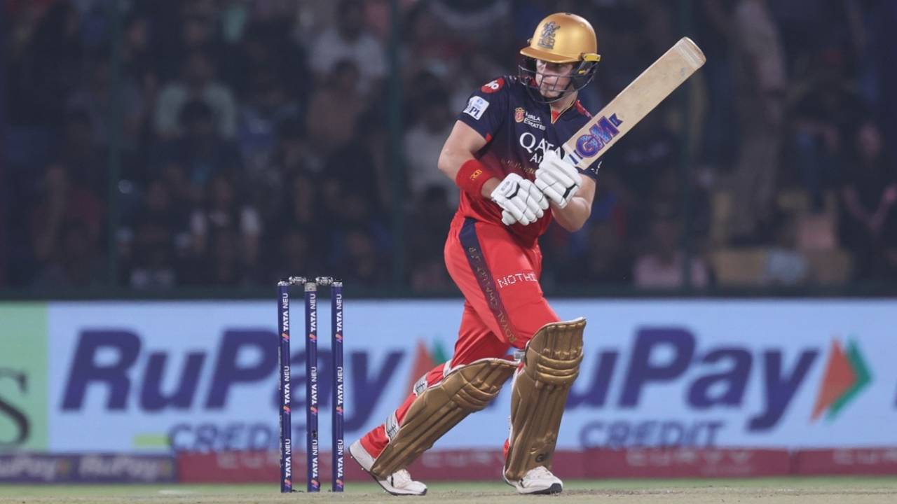 Jacob Bethell opened the batting on his IPL debut, Delhi Capitals vs Royal Challengers Bengaluru, IPL 2025, Delhi, April 27, 2025
