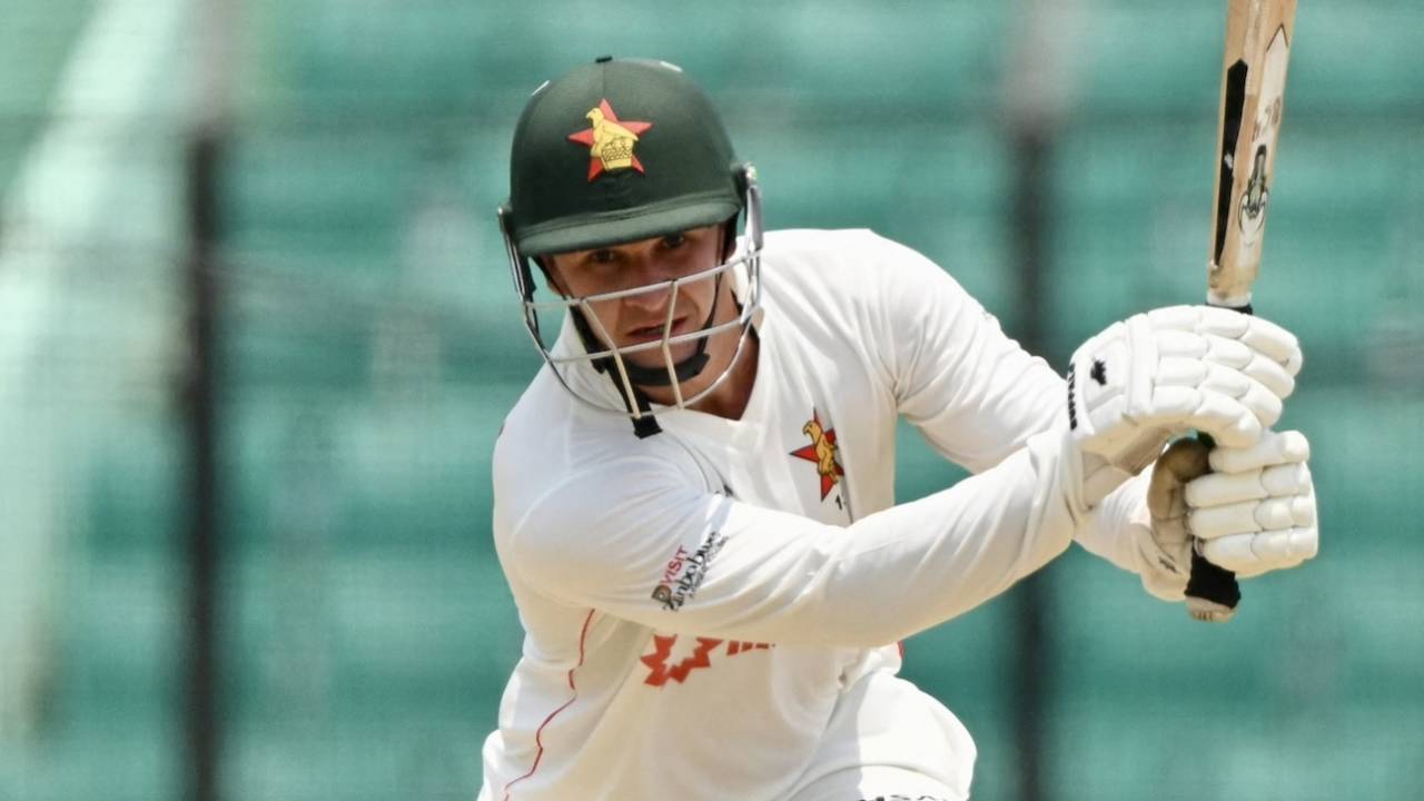 Nick Welch played aggressively, Bangladesh vs Zimbabwe, 2nd Test, Chattogram, 1st day, April 28, 2025