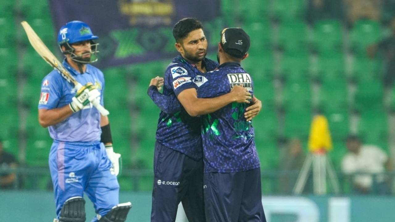Khurram Shahzad ripped through the Multan Sultans top order, Multan Sultans vs Quetta Gladiators, PSL 2025, Lahore, April 29, 2025