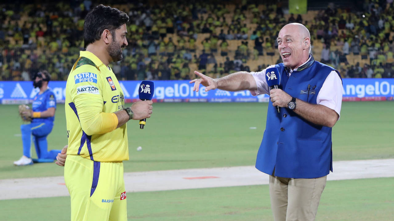 MS Dhoni joked to Danny Morrison that he doesn't know if he'll play the next game, Chennai Super Kings vs Punjab Kings, IPL 2025, Chennai, April 30, 2025