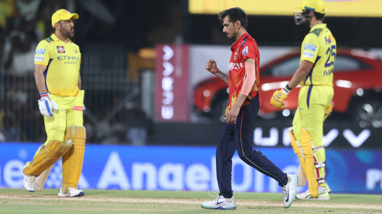 Yuzvendra Chahal was saved for MS Dhoni's entry and the move worked out, Chennai Super Kings vs Punjab Kings, IPL 2025, Chennai, April 30, 2025