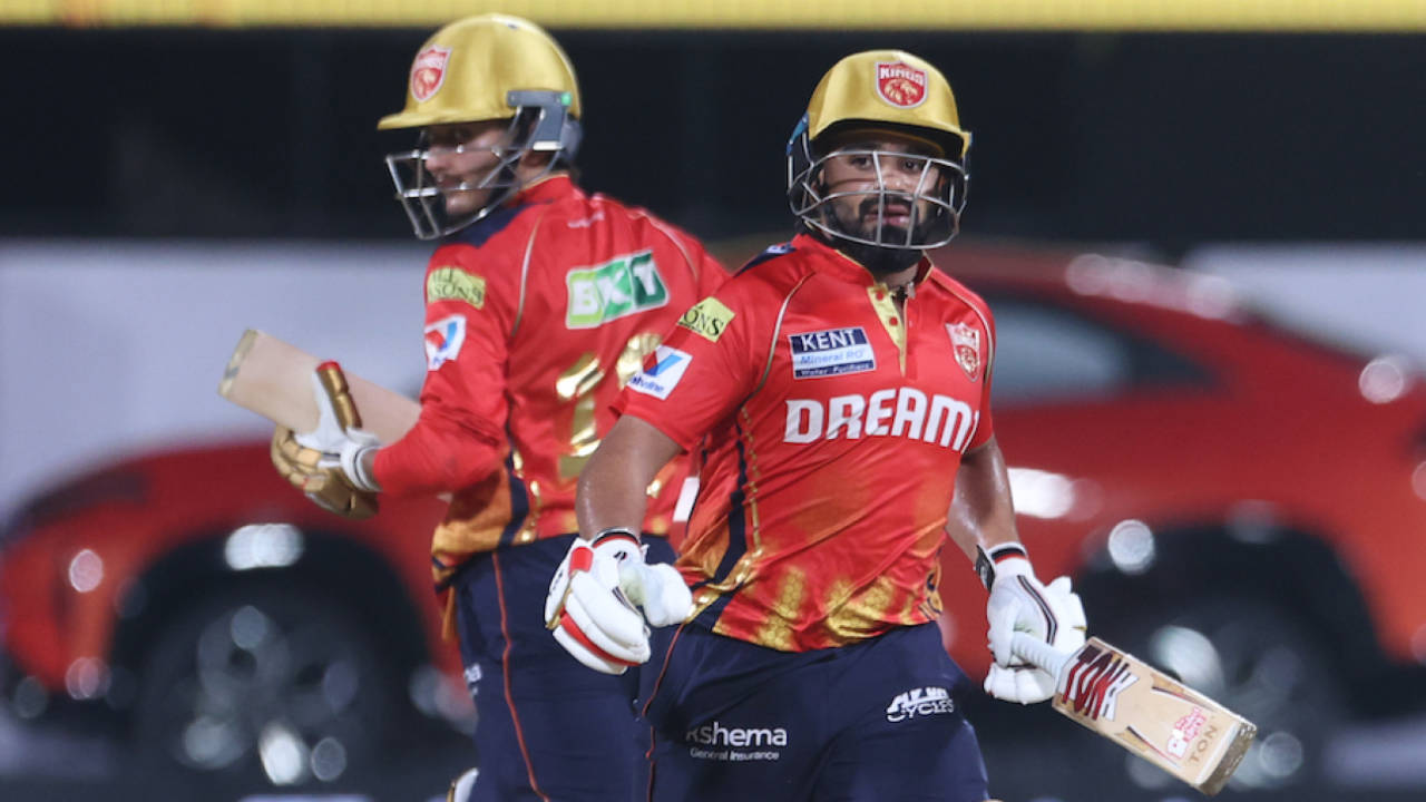 Prabhsimran Singh and Priyansh Arya added 44 for the opening wicket, Chennai Super Kings vs Punjab Kings, IPL 2025, Chennai, April 30, 2025