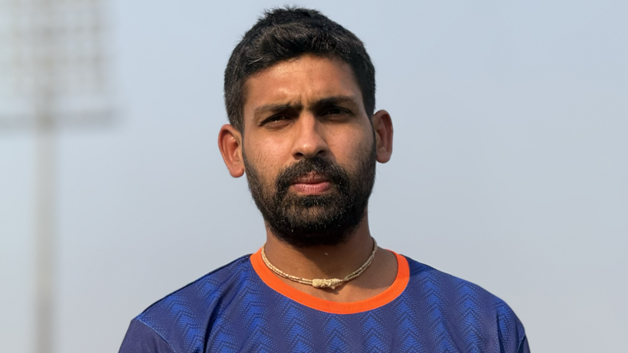Raghu Sharma looks on, April 2025