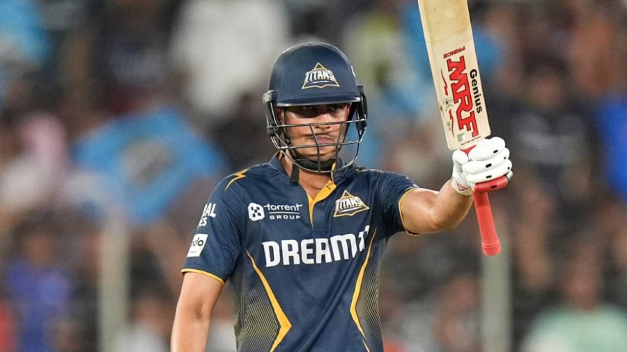 Shubman Gill struck 76 in 38 balls, Gujarat Titans vs Sunrisers Hyderabad, IPL 2025, Ahmedabad, May 2, 2025