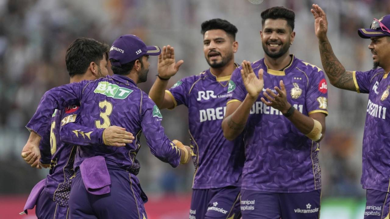 Harshit Rana and Ajinkya Rahane combined to dismiss Vaibhav Suryavanshi, Kolkata Knight Riders vs Rajasthan Royals, IPL 2025, Kolkata, May 4, 2025