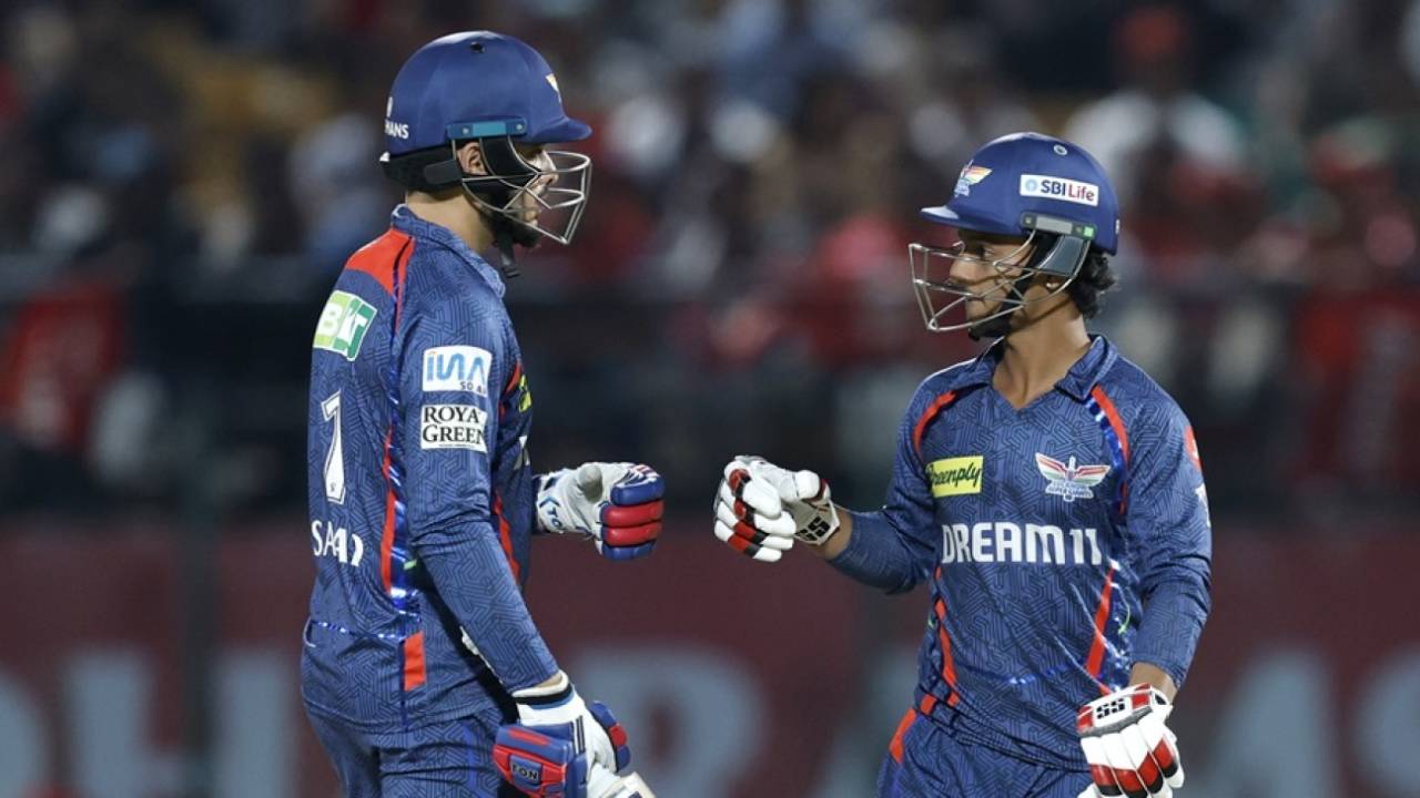 Ayush Badoni and Abdul Samad added 81 off 41 balls for the sixth wicket, Punjab Kings vs Lucknow Super Giants, IPL 2025, Dharamsala, May 4, 2025
