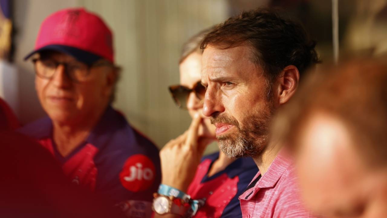 Gareth Southgate keeps an eye on proceedings, Kolkata Knight Riders vs Rajasthan Royals, IPL 2025, Kolkata, May 4, 2025