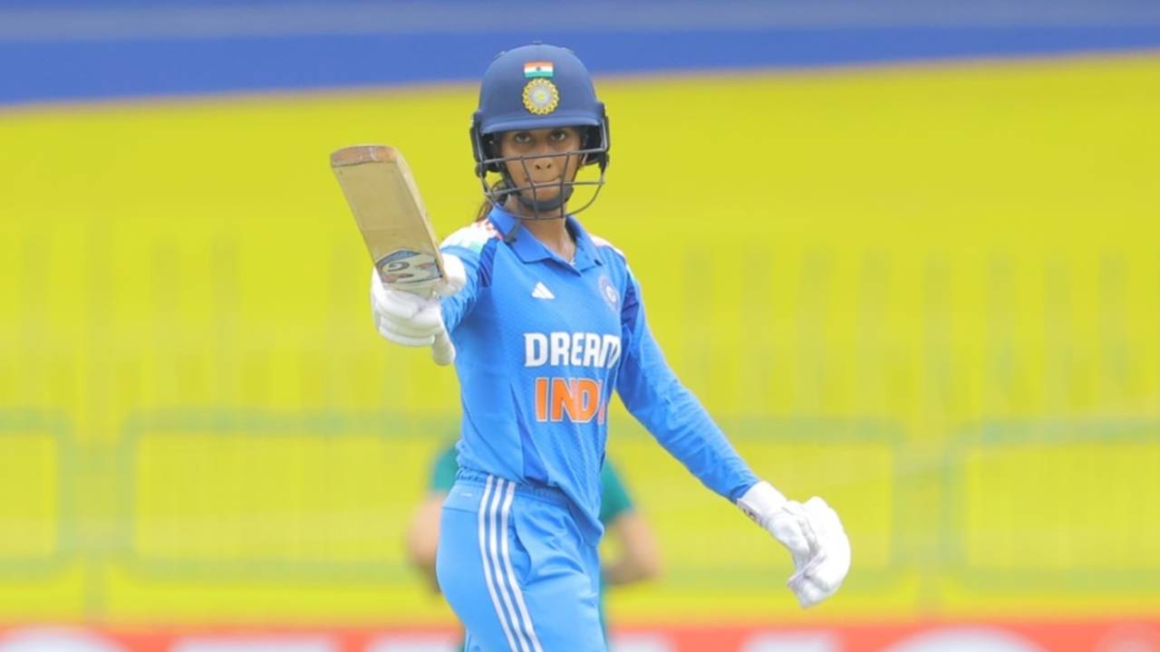 Jemimah Rodrigues celebrates her century, India vs South Africa, women's tri-series, Colombo, May 7, 2025