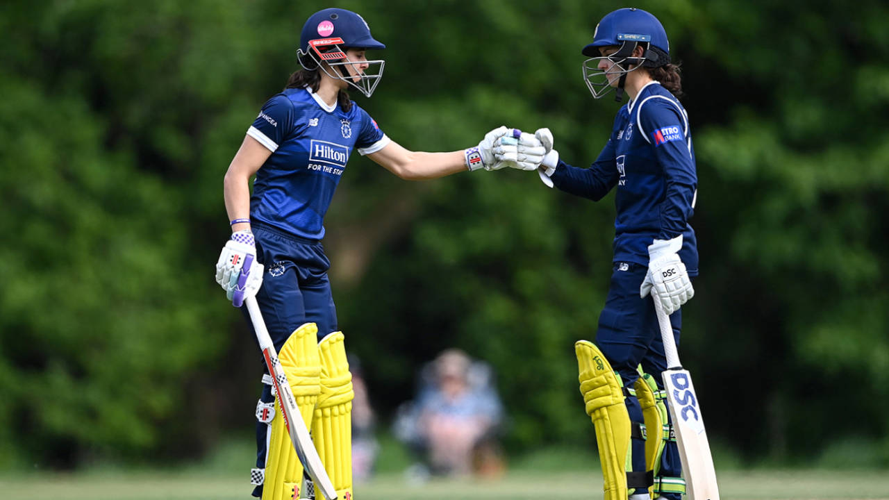 Maia Bouchier and Charli Knott both scored half-centuries, Metro Bank One-Day Cup Women, Hampshire vs Durham, Arundel, May 7 2024
