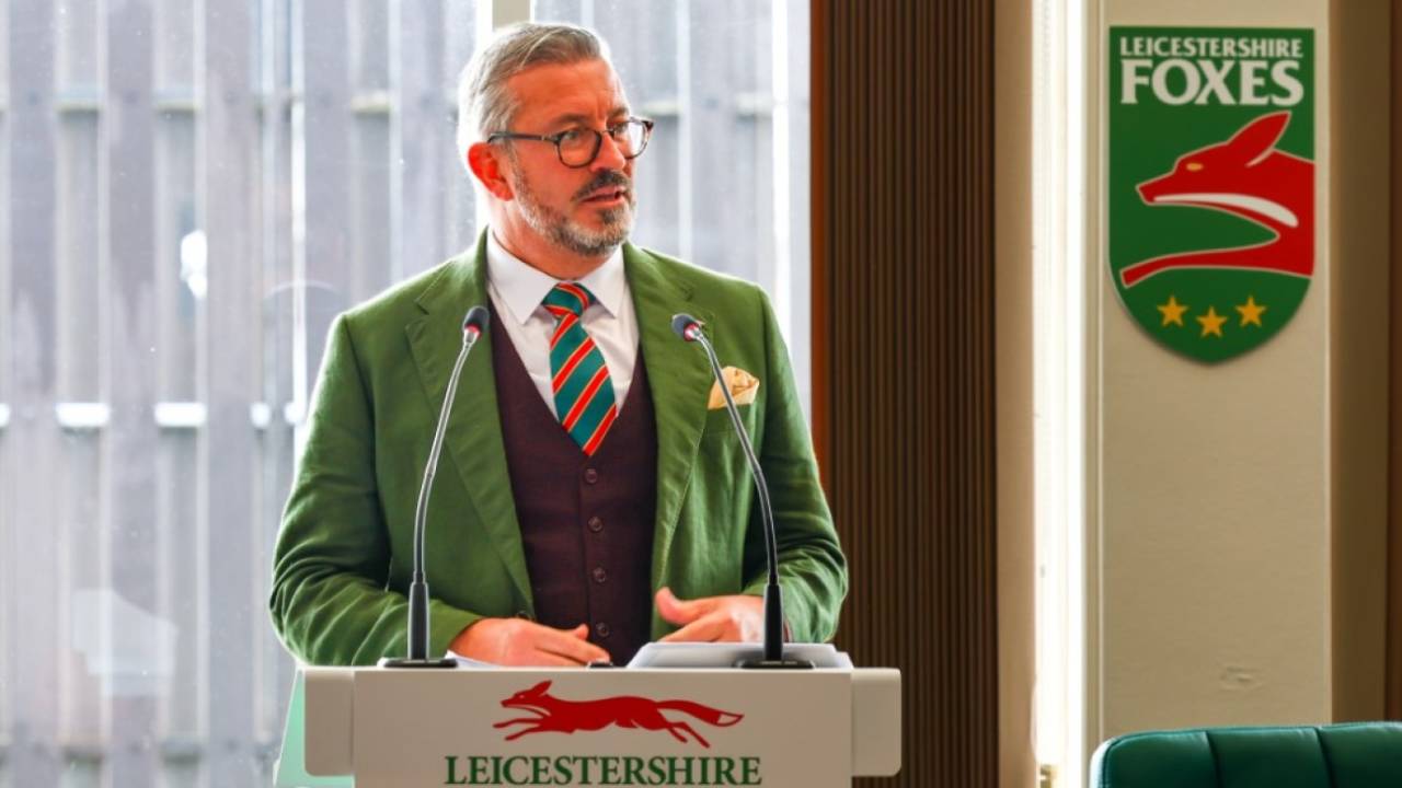 Sean Jarvis, Leicestershire's CEO, will stand down in the autumn, May 8, 2025