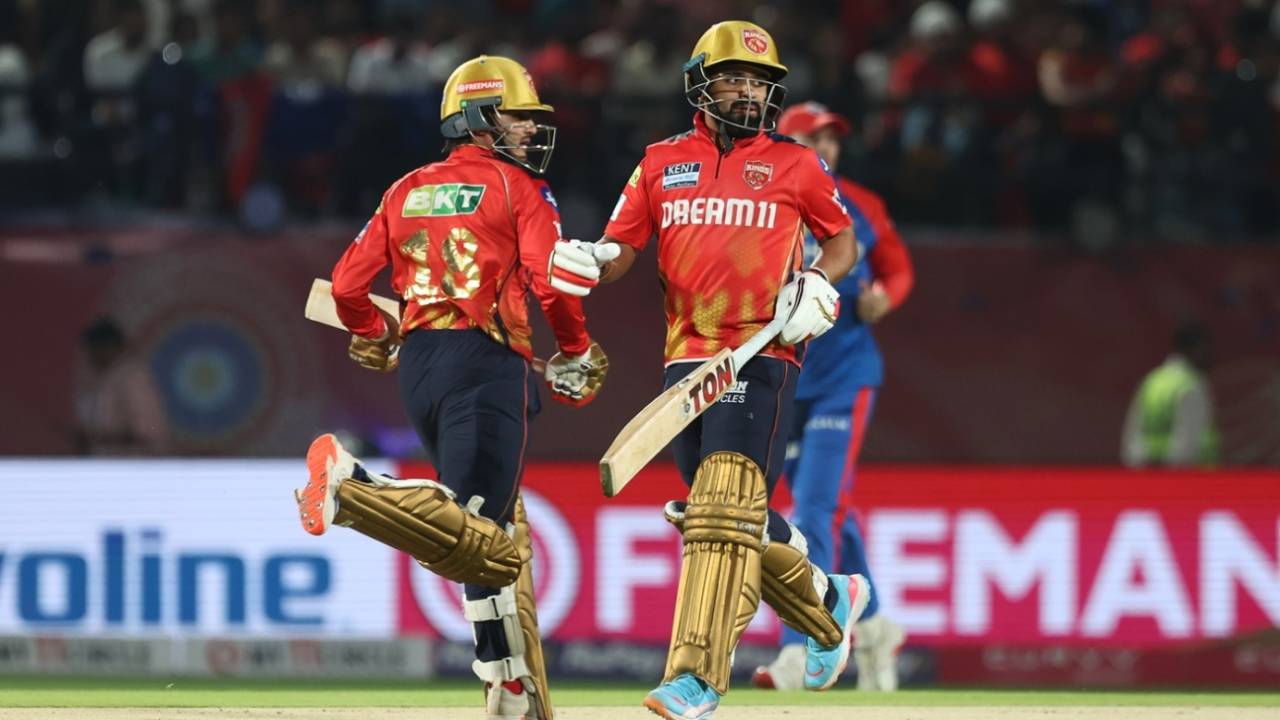 Priyansh Arya and Prabhsimran Singh gave PBKS another swift start, Punjab Kings vs Delhi Capitals, IPL 2025, Dharamsala, May 8, 2025