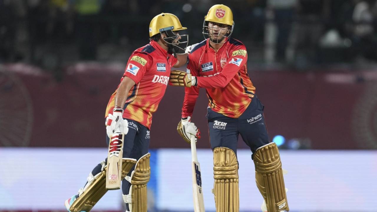Prabhsimran Singh and Priyansh Arya impressed at the top once again, Punjab Kings vs Delhi Capitals, IPL 2025, Dharamsala, May 8, 2025