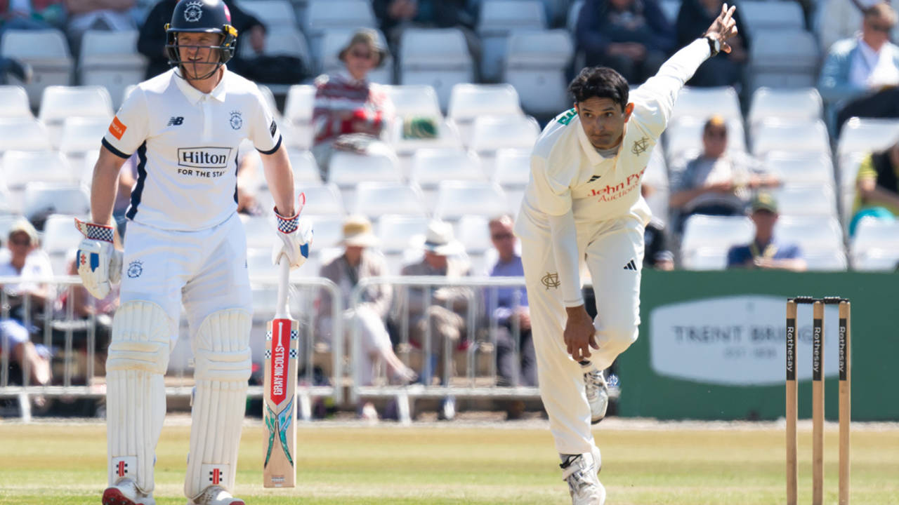 Mohammad Abbas returned to haunt his former county, Nottinghamshire vs Hampshire, County Championship, Trent Bridge, May 10, 2025
