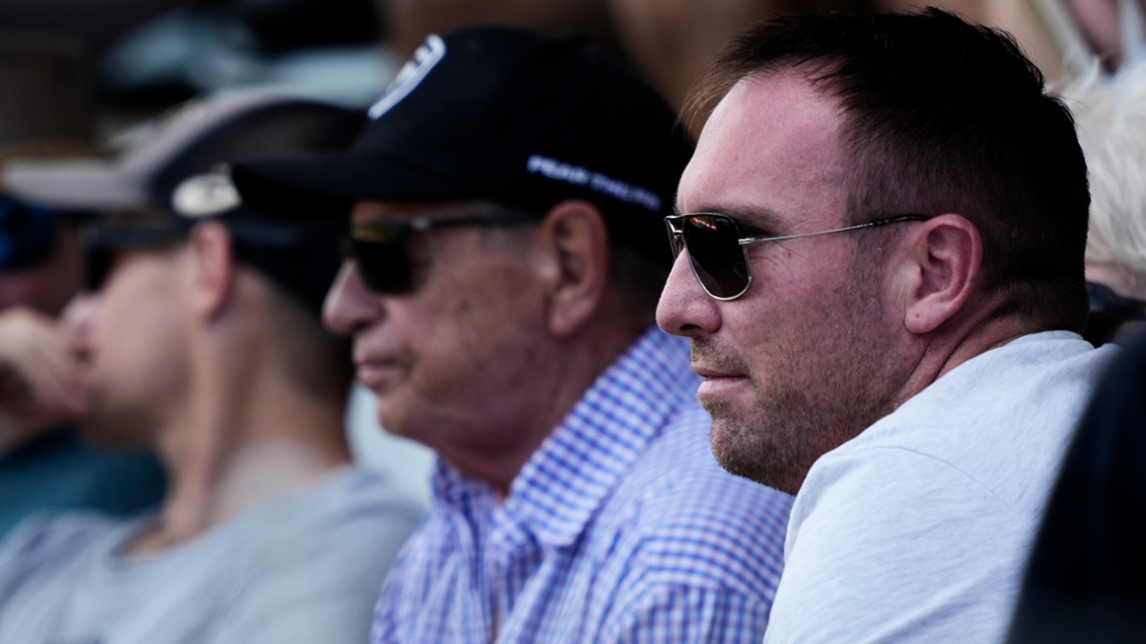 Brendan Taylor attends the Zimbabwe-Ireland match, Zimbabwe vs Ireland, 3rd T20I, Harare, January 15, 2023