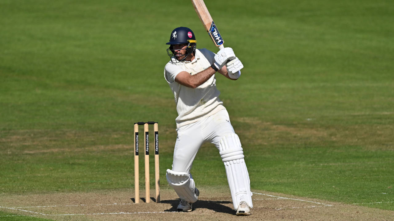 Grant Stewart played a counterattacking hand, Gloucestershire vs Kent, County Championship, Division Two, Bristol, May 16, 2025