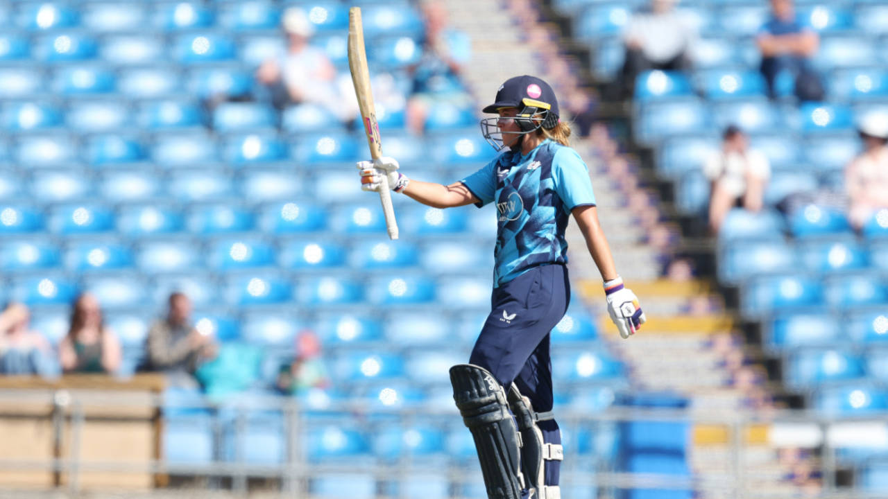 Sterre Kalis produced a key innings to power Yorkshire, Yorkshire vs Essex, Headingley, May 17, 2025