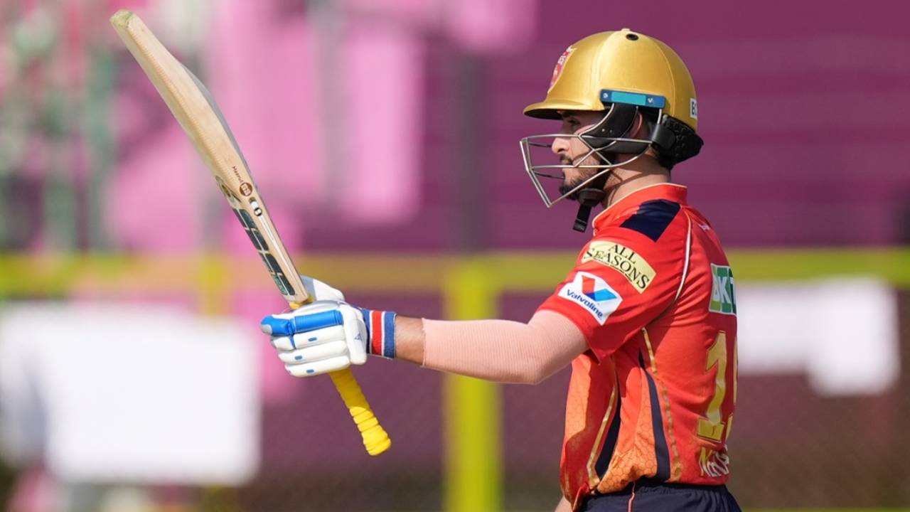 Nehal Wadhera's fifty led PBKS' innings, Rajasthan Royals vs Punjab Kings, IPL 2025, Jaipur, May 18, 2025