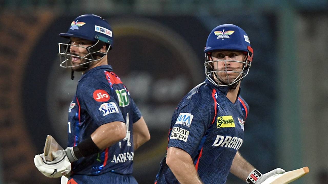 Aiden Markram and Mitchell Marsh put on a 115-run stand, Lucknow Super Giants vs Sunrisers Hyderabad, IPL 2025, Lucknow, May 19, 2025