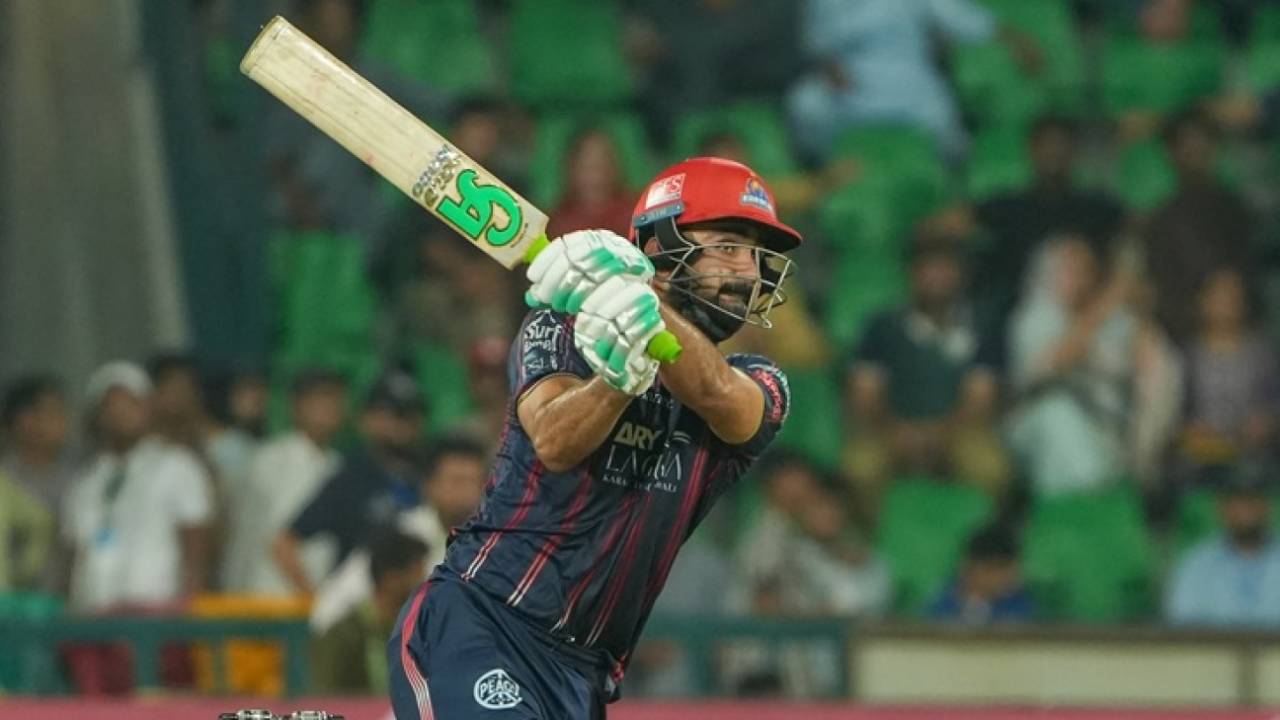 Khushdil Shah scored a crucial 27*, Karachi Kings vs Lahore Qalandars, Eliminator, PSL 2025, Lahore, May 22, 2025