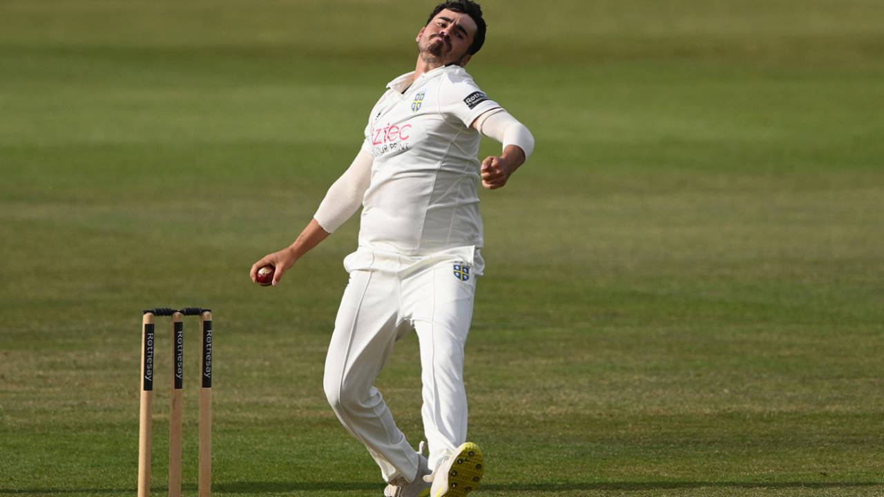 Mitch Killeen bowls on debut, Durham vs Somerset, County Championship, Division One, Chester-le-Street, May 23, 2025