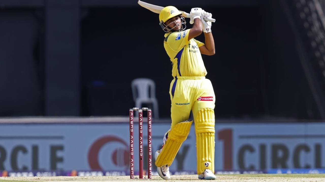 Ayush Mhatre played a belligerent little innings, Gujarat Titans vs Chennai Super Kings, IPL, Ahmedabad, May 25, 2025
