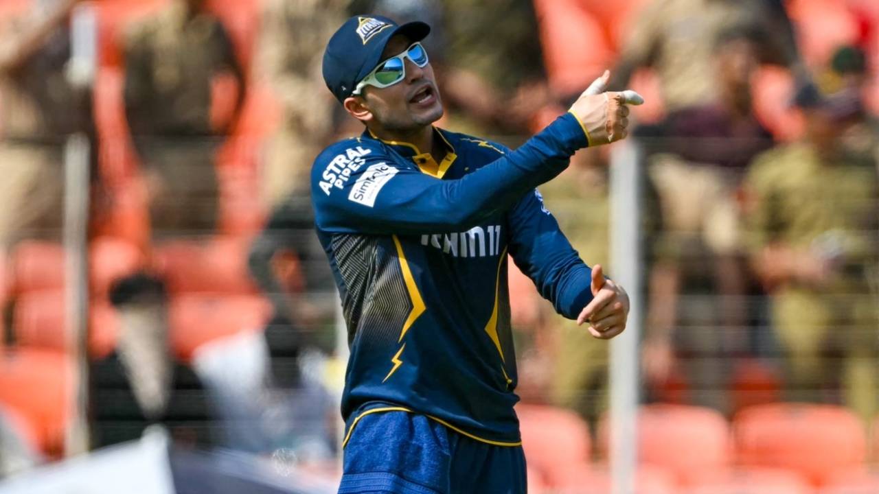 Shubman Gill gets his field right, Gujarat Titans vs Chennai Super Kings, IPL, Ahmedabad, May 25, 2025