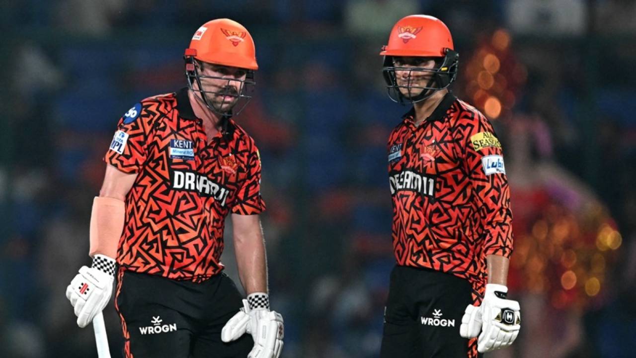 Travis Head and Abhishek Sharma added 92 inside seven overs, Kolkata Knight Riders vs Sunrisers Hyderabad, IPL, Delhi, May 25, 2025