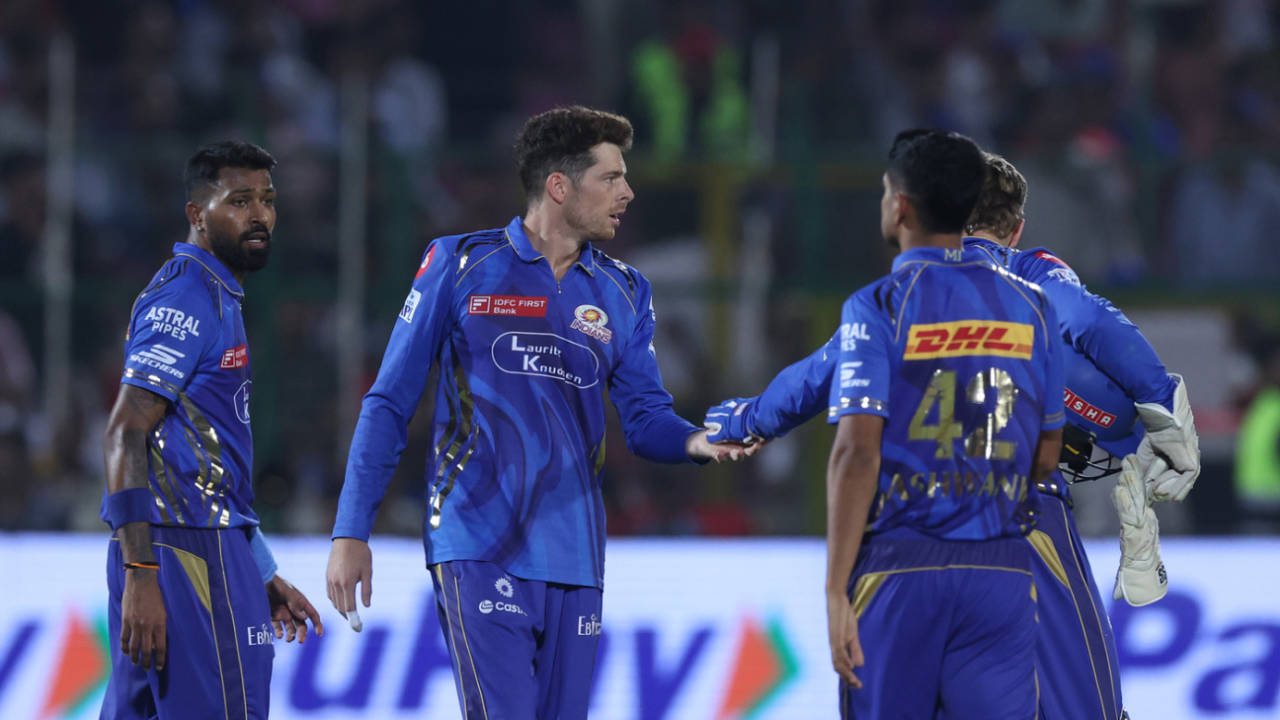 Mitchell Santner was among the wickets again, Mumbai Indians vs Punjab Kings, IPL, Jaipur, May 26, 2025