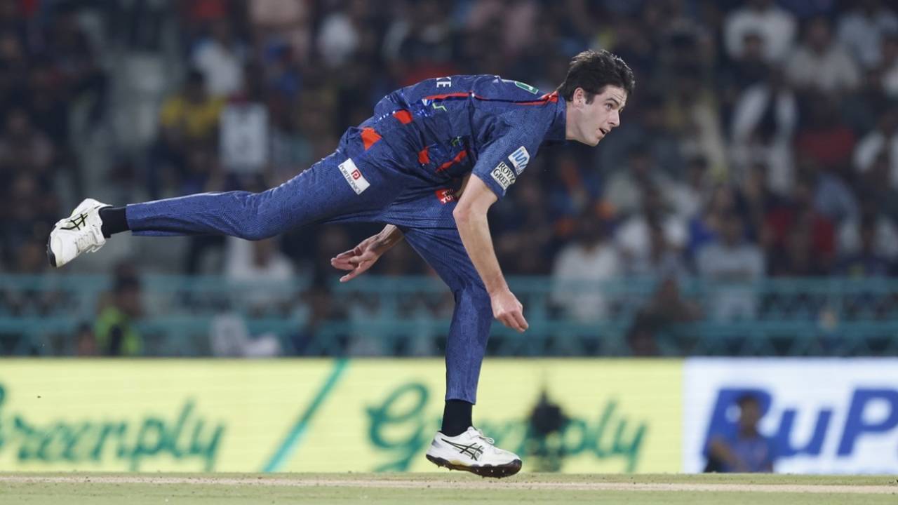 Will O'Rourke went for 22 in his first over, Lucknow Super Giants vs Royal Challengers Bengaluru, IPL 2025, Lucknow, May 27, 2025