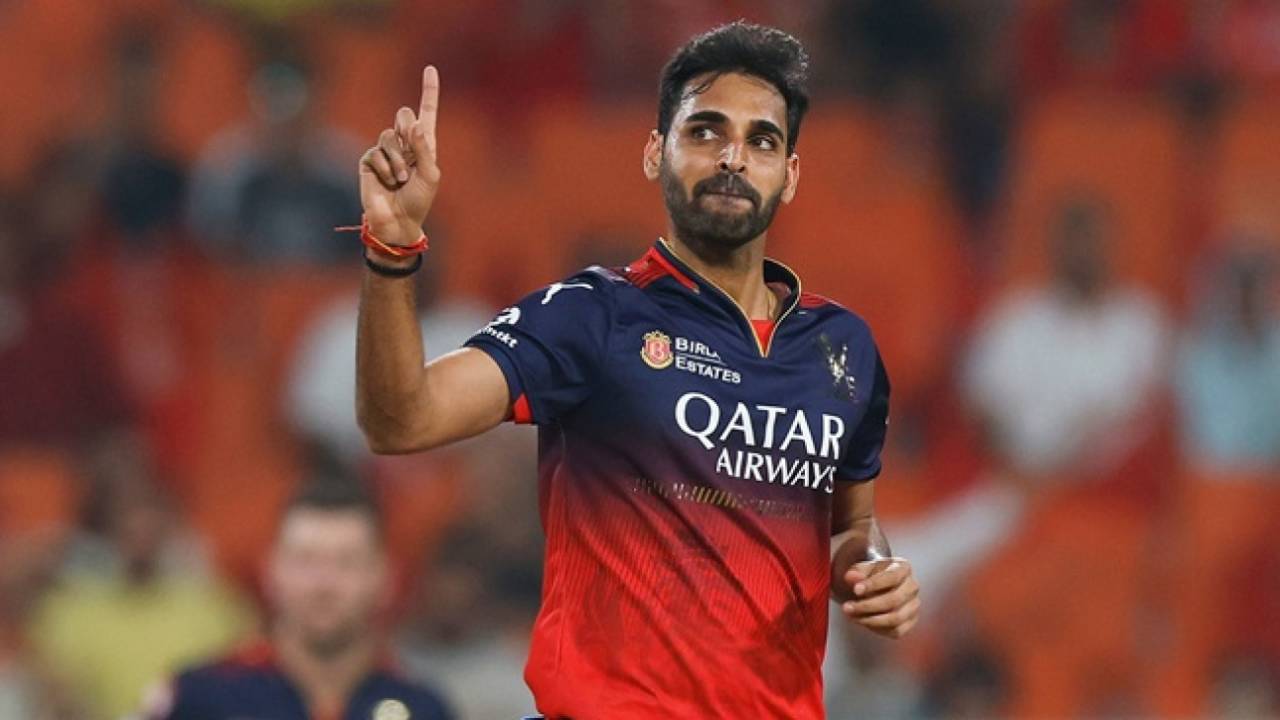 Bhuvneshwar Kumar got an early wicket, Punjab Kings vs Royal Challengers Bengaluru, IPL 2025, Qualifier 1, New Chandigarh, May 29, 2025