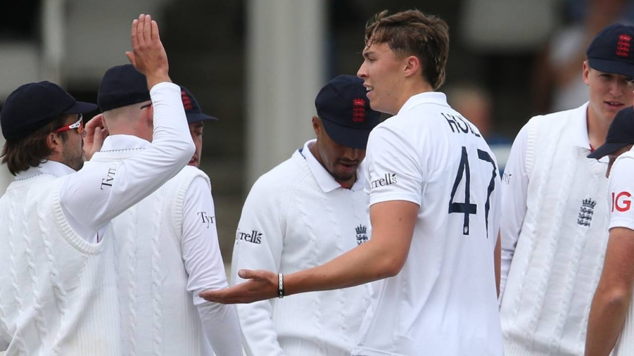 Josh Hull got the first wicket for England Lions, England Lions vs India A, 1st unofficial Test, Canterbury, 1st day, May 30, 2025