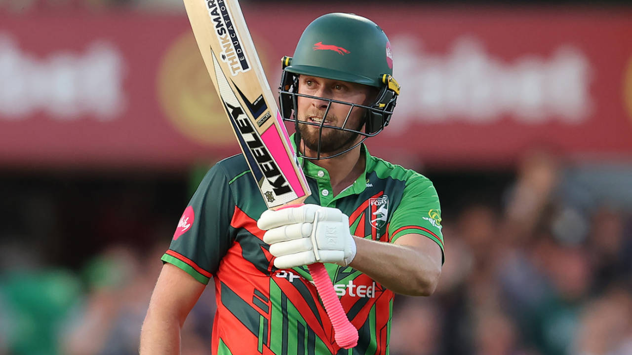 Sol Budinger hammered a 15-ball half-century, Leicestershire vs Derbyshire, Men's T20 Blast, Grace Road, May 30, 2025