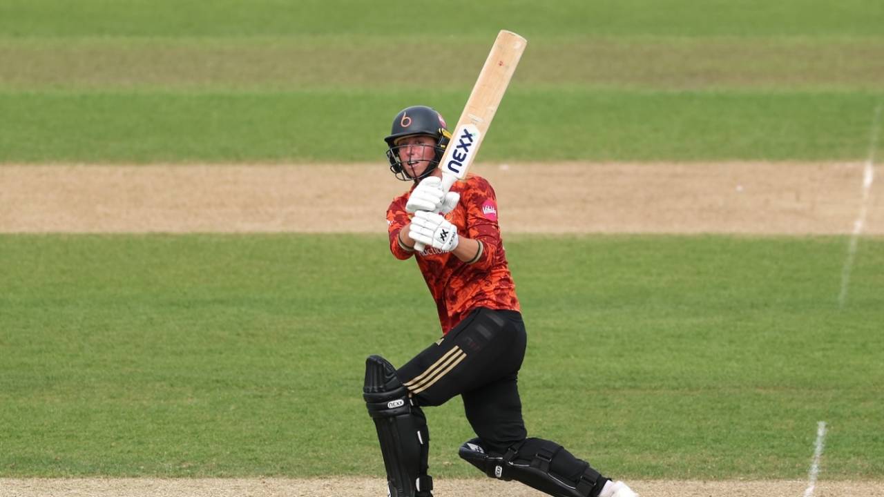 Georgia Elwiss struck 53 in the chase, Lancashire vs The Blaze, Emirates Old Trafford, Vitality Blast Women, May 31, 2025