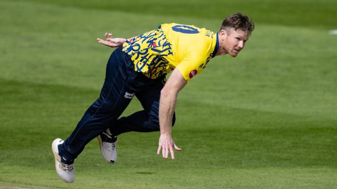 Jimmy Neesham took 3 for 34, Birmingham Bears vs Durham, Vitality Blast Men, Edgbaston, May 31, 2025 
