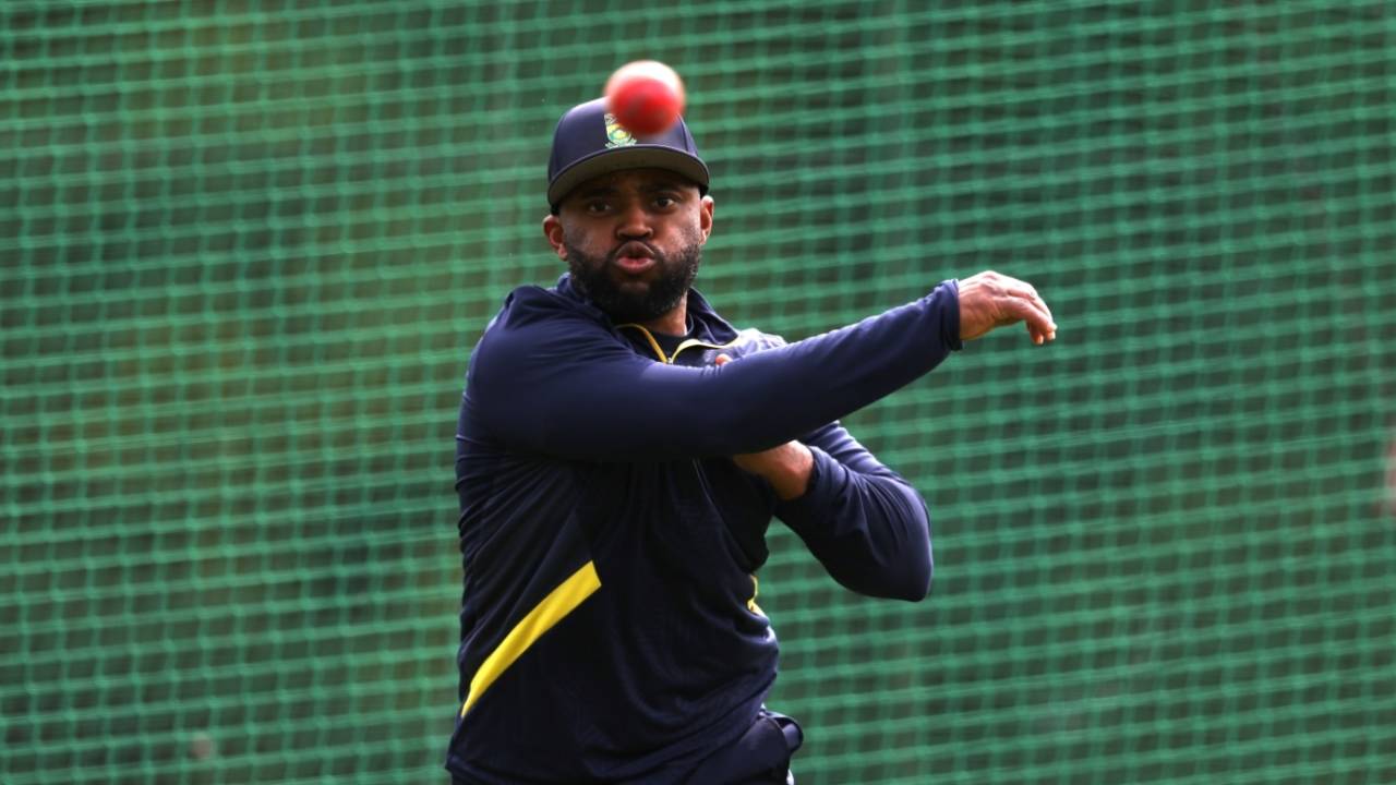 South Africa captain Temba Bavuma trains ahead of the WTC final, Arundel, June 1, 2025