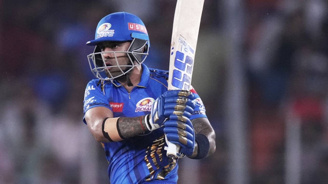 Suryakumar Yadav swivels into a pull, Punjab Kings vs Mumbai Indians, IPL 2025, Qualifier 2, Ahmedabad, June 1, 2025