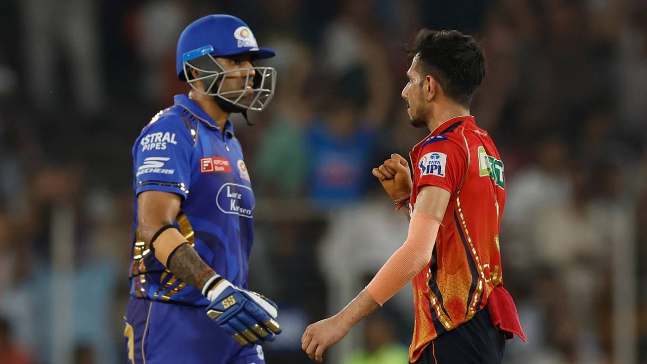 Yuzvendra Chahal marked his return with the key wicket of Suryakumar Yadav, Punjab Kings vs Mumbai Indians, IPL 2025, Qualifier 2, Ahmedabad, June 1, 2025