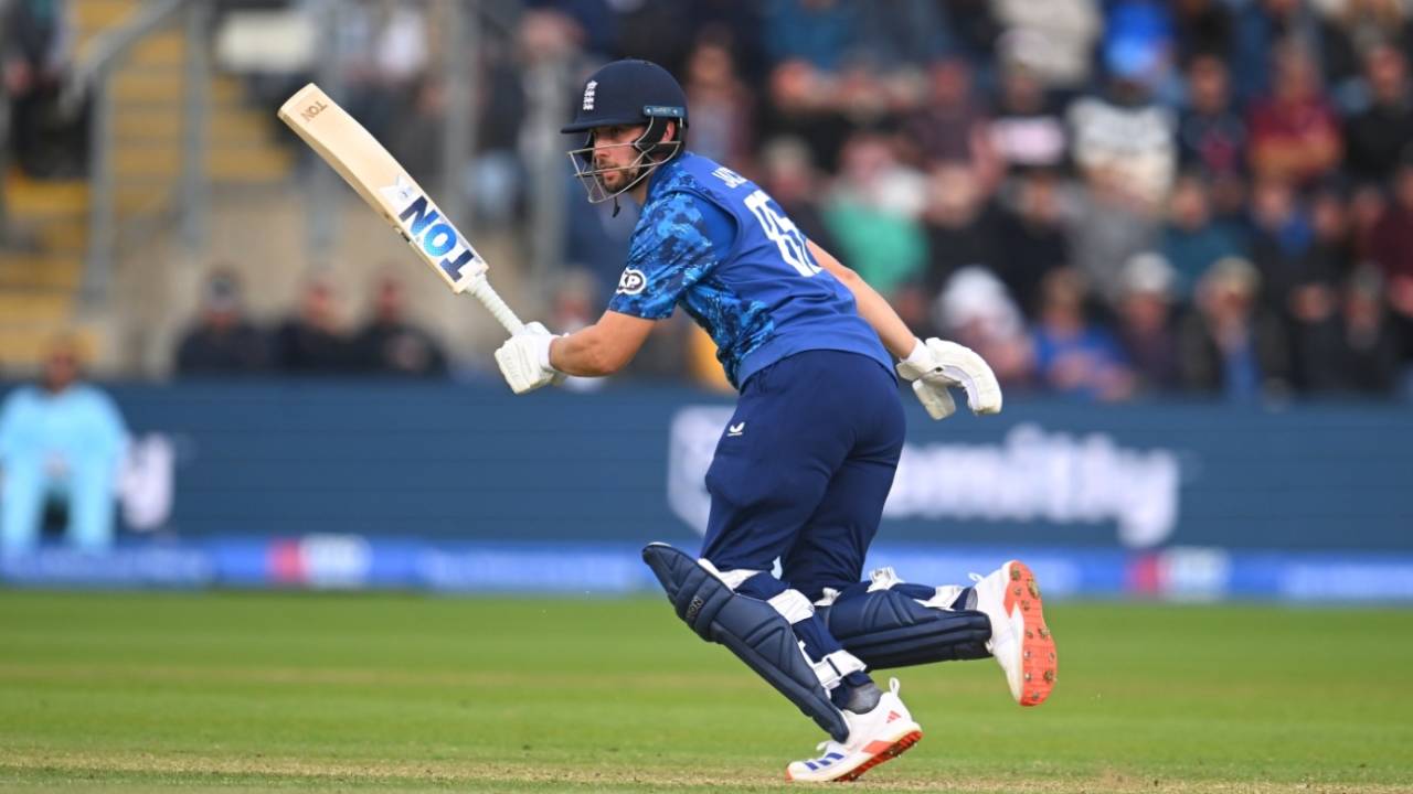 Will Jacks played a crucial hand of 49, England vs West Indies, 2nd ODI, Cardiff, June 1, 2025