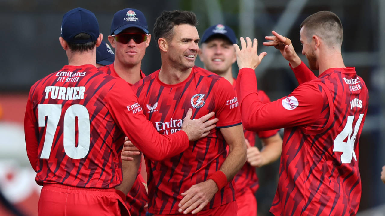 James Anderson starred on his return to T20 cricket after more than a decade's absence, Durham vs Lancashire, Chester-le-Street, Vitality Blast, June 1, 2025
