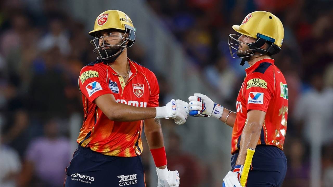 Shreyas Iyer and Nehal Wadhera kept PBKS ticking in their chase, Punjab Kings vs Mumbai Indians, IPL 2025, Qualifier 2, Ahmedabad, June 1, 2025