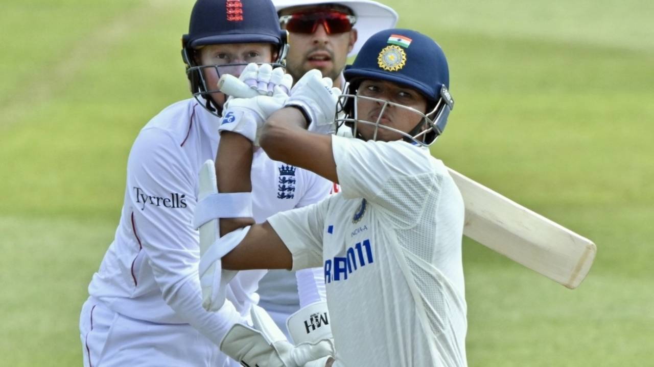 Yashasvi Jaiswal scored an attacking 64, England Lions vs India A, 1st unofficial Test, Canterbury, 4th day, June 2, 2025