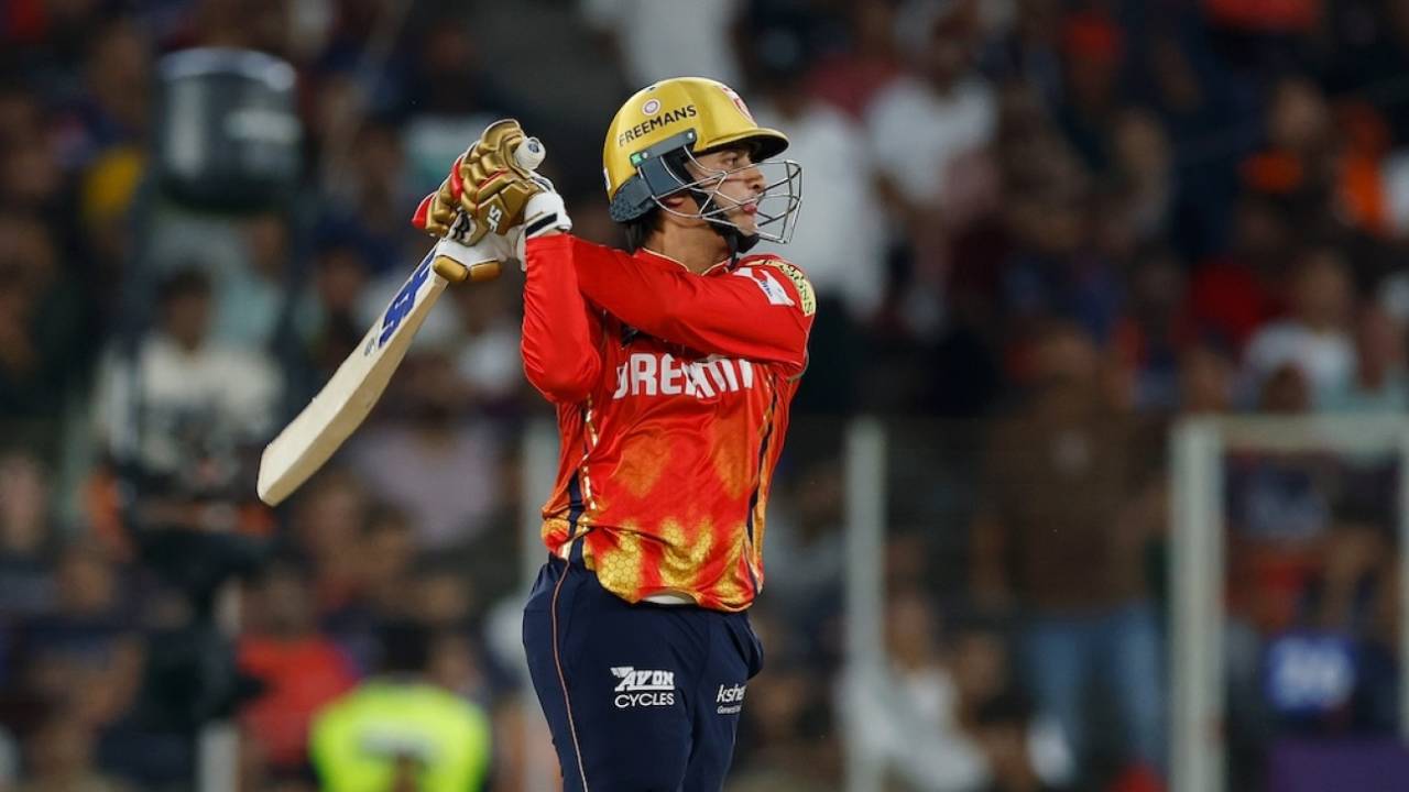 Priyansh Arya didn't get going in the final, Royal Challengers Bengaluru vs Punjab Kings, IPL, final, Ahmedabad, June 3, 2025
