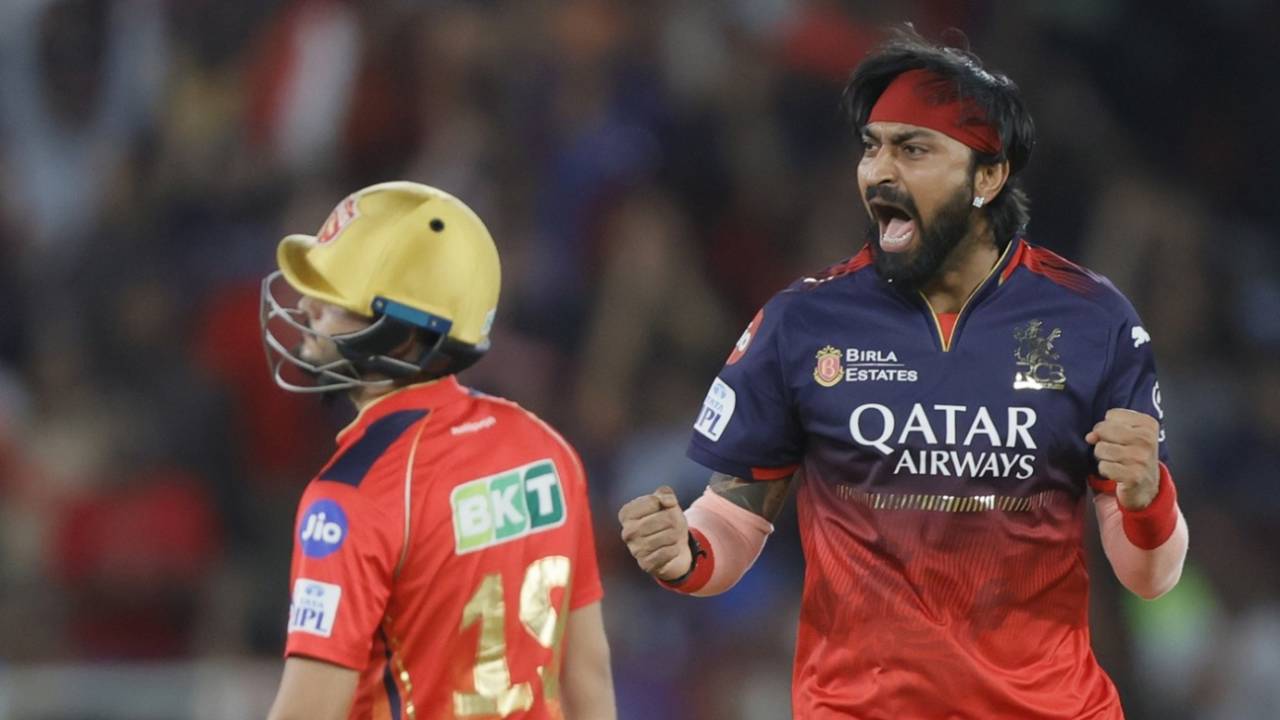 Krunal Pandya's strikes were crucial for RCB, Royal Challengers Bengaluru vs Punjab Kings, IPL, final, Ahmedabad, June 3, 2025
