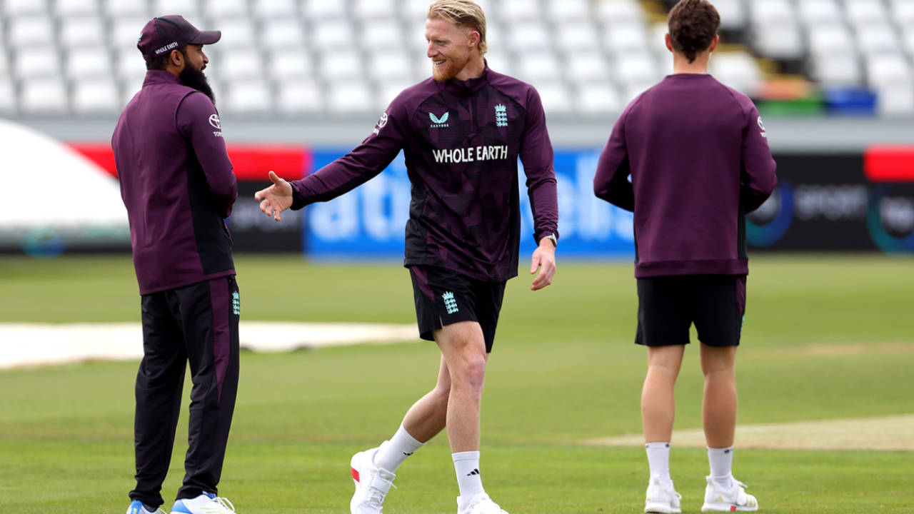 Ben Stokes joined up with the white-ball squad for training in Durham, Chester-le-Street, June 5, 2025