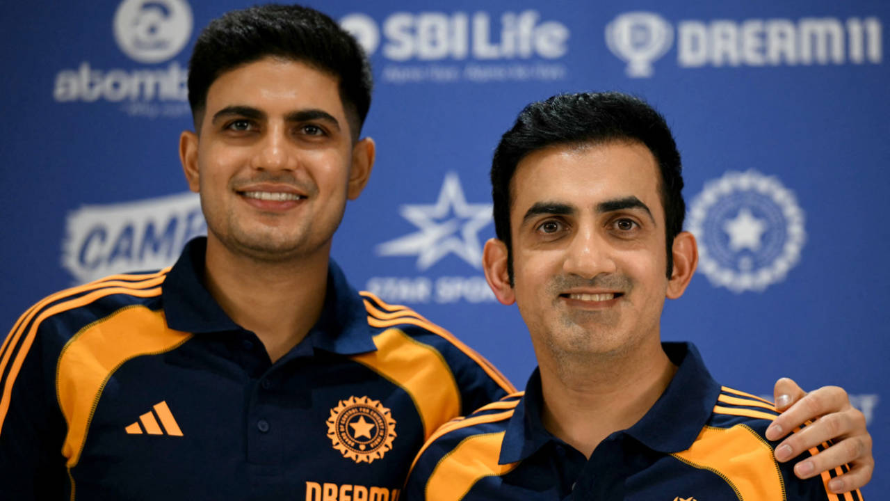 Shubman Gill and Gautam Gambhir spoke to the press before the tour of England, Mumbai, June 5, 2025