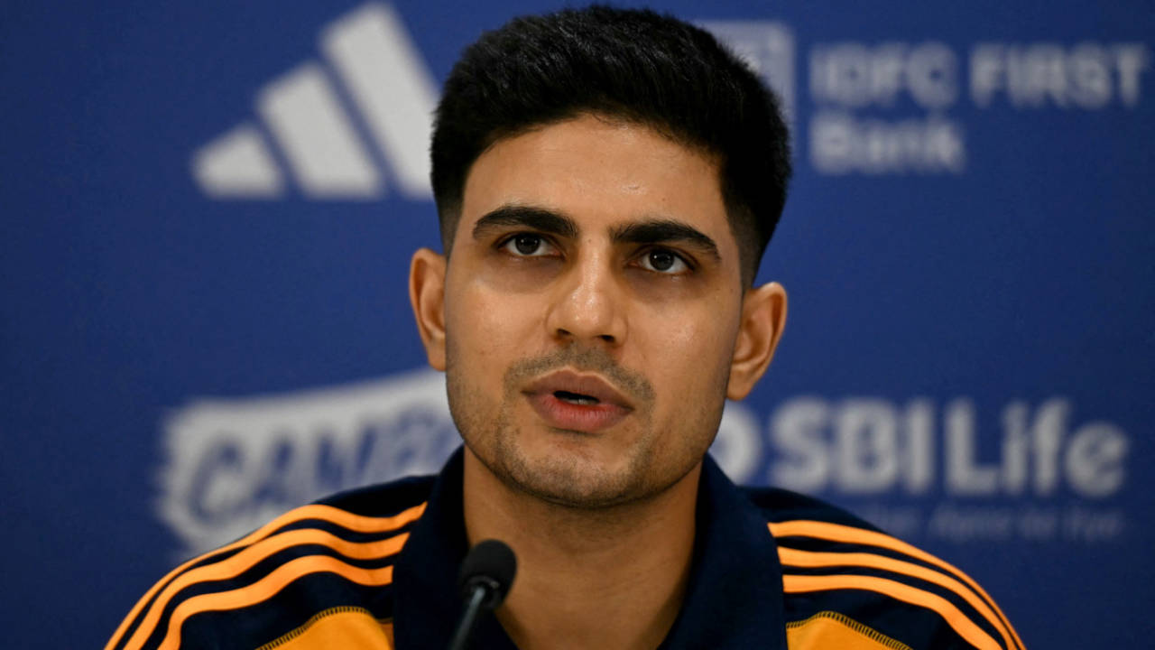 Shubman Gill addressed his first press conference as India's new Test captain, Mumbai, June 5, 2025