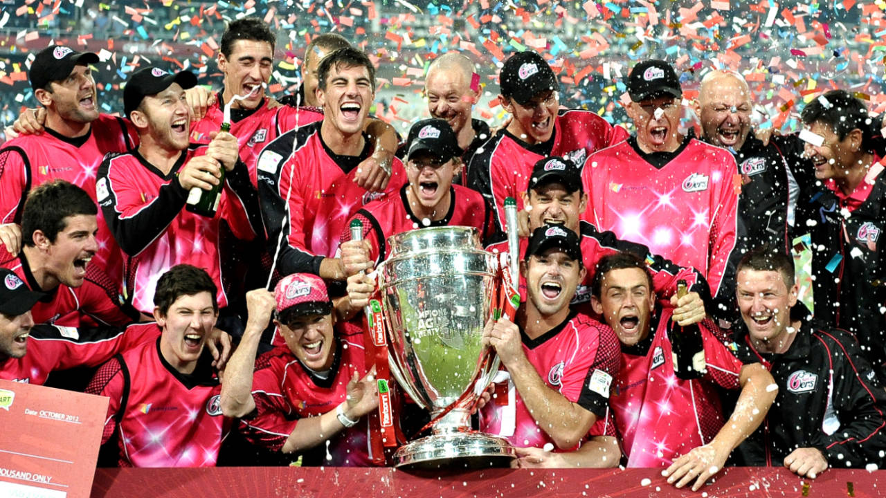 Sydney Sixers won the Champions League T20 in 2012