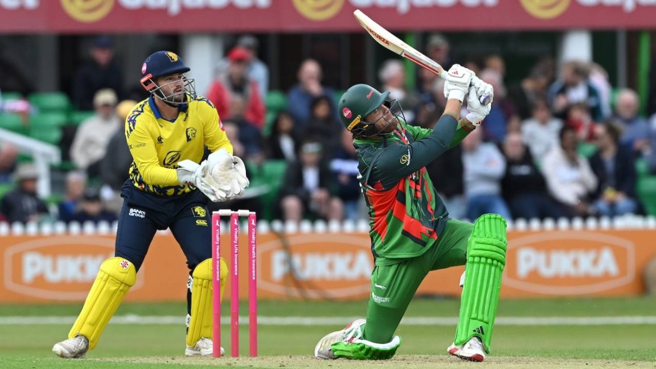 Louis Kimber struck four sixes, Leicestershire vs Durham, Grace Road, North Group, Men's Vitality Blast, June 6, 2025