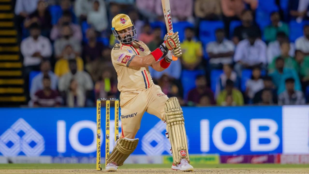Swapnil Singh clattered 45 off 14 balls, Chepauk Super Gillies vs Nellai Royal Kings, TNPL 2025, Coimbatore, June 9, 2025